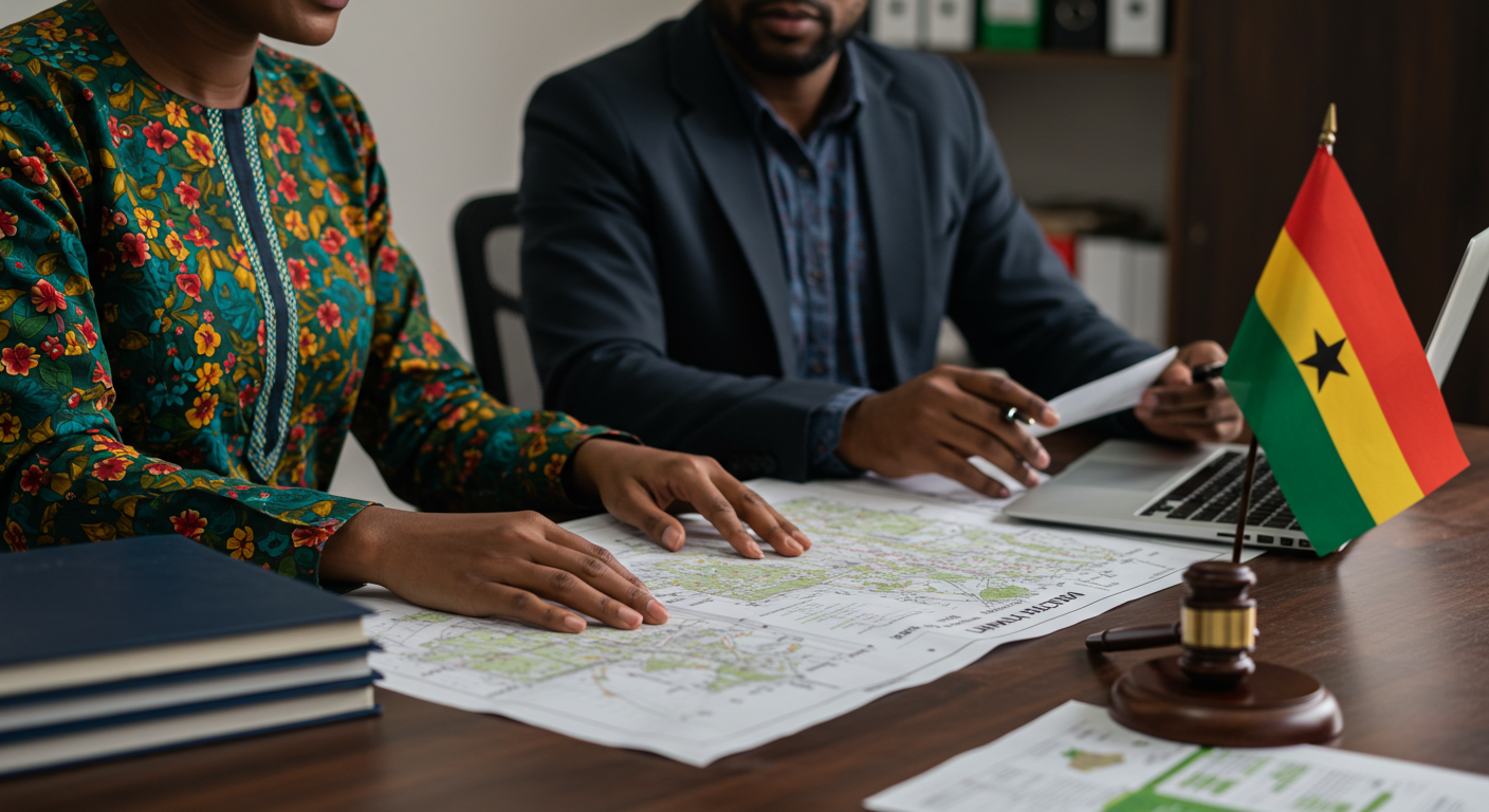 Ghana Land Checker Lawyer fact check