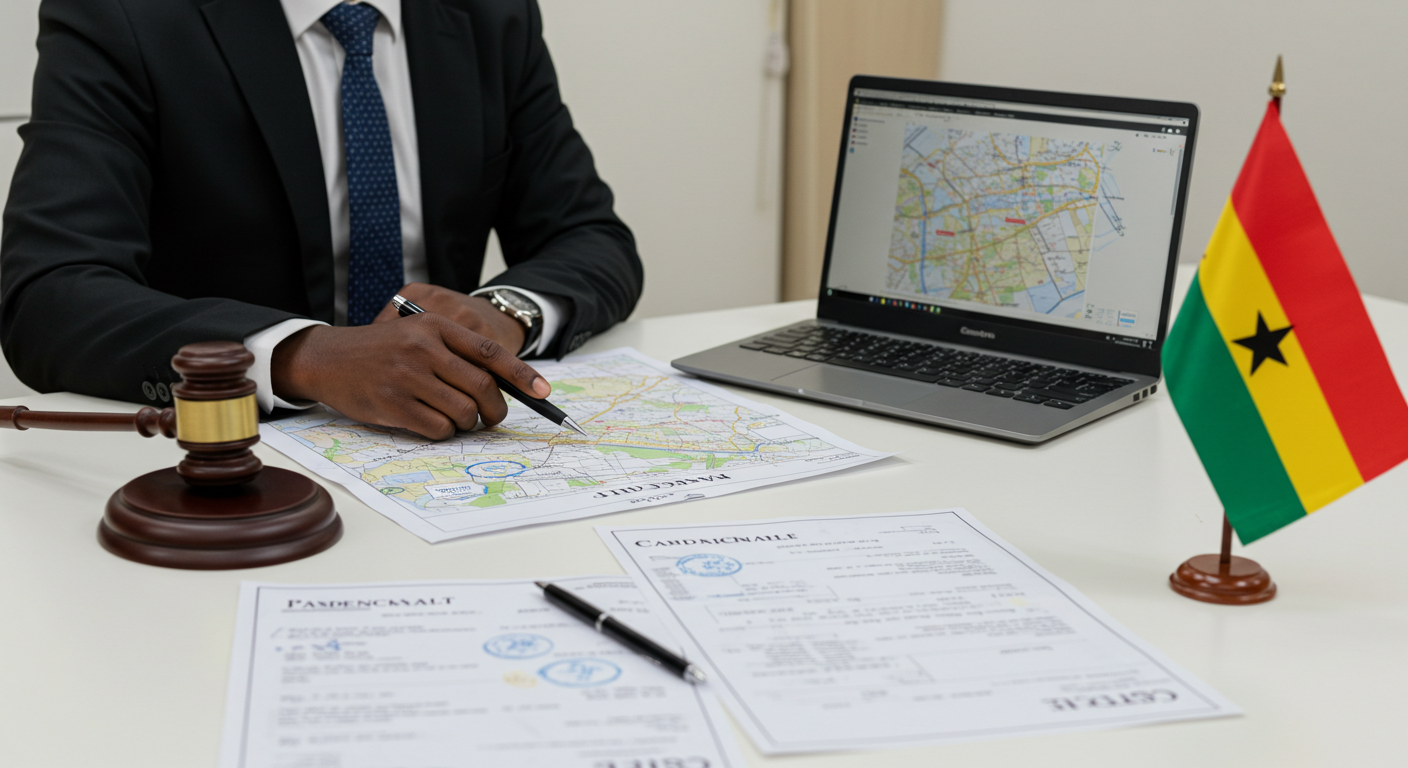 Ghana Land Checker Lawyer fact check